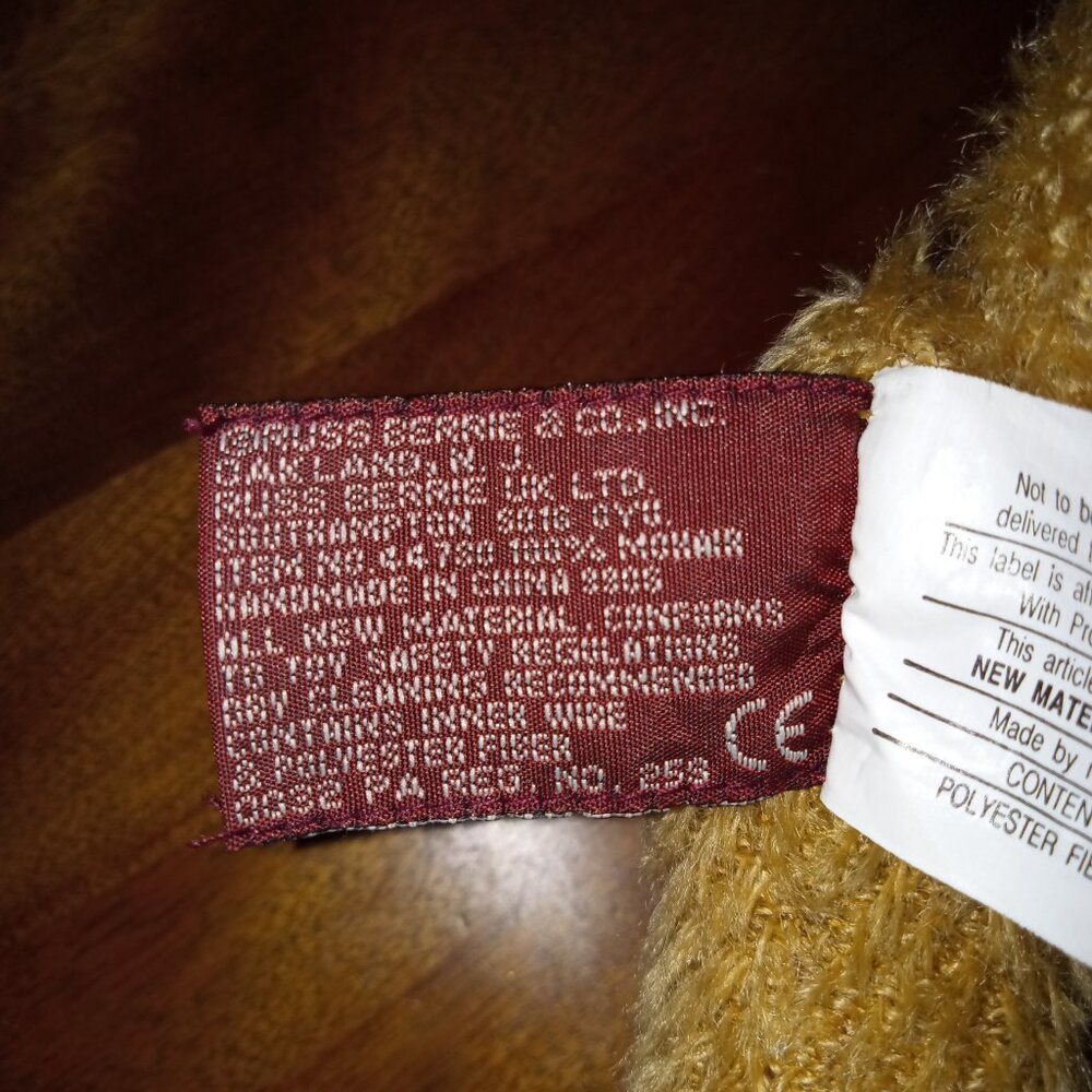 Russ Mohair Bear - Picture 4 of 9